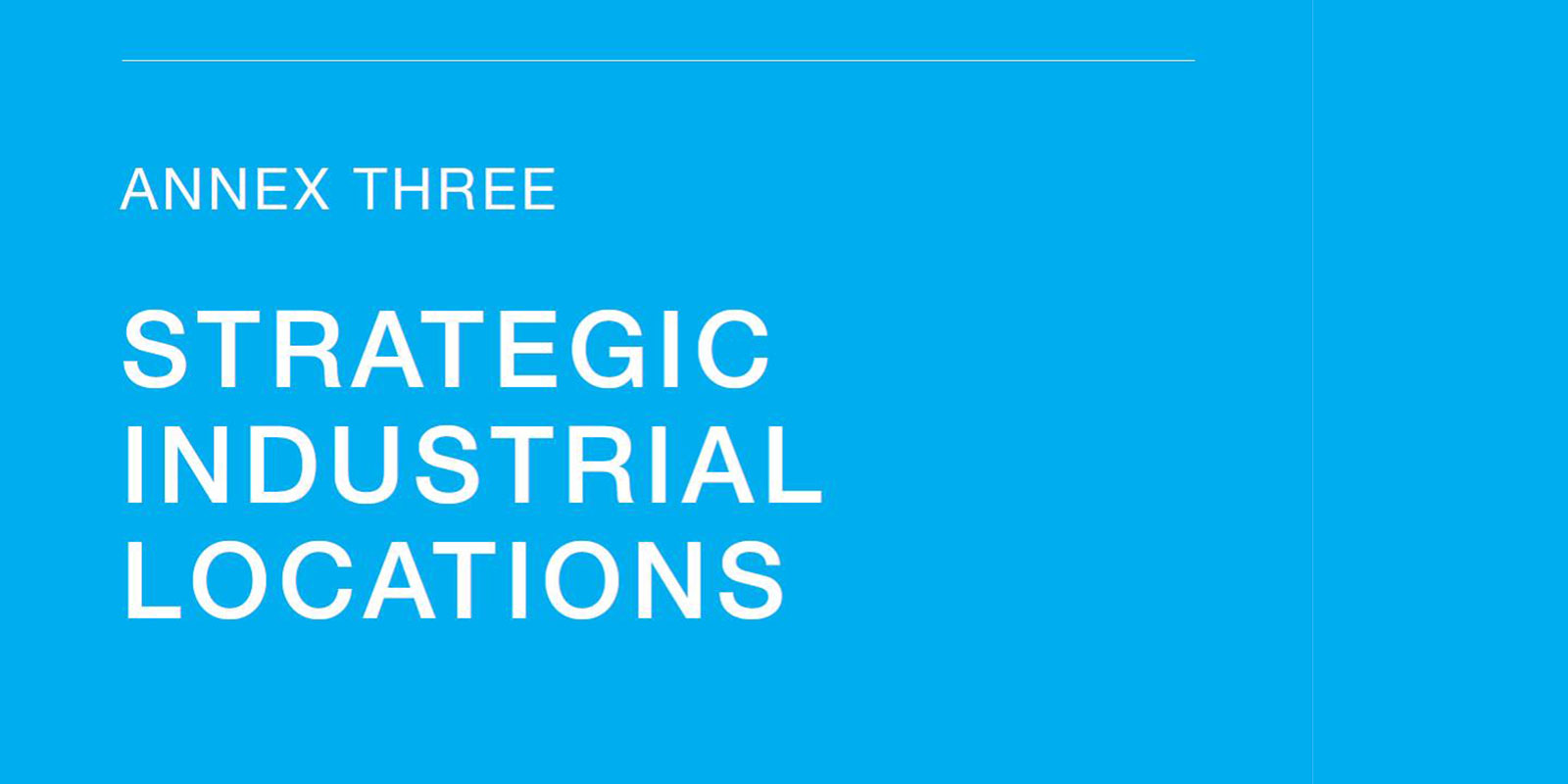 Annex Three Strategic Industrial Locations London City Hall