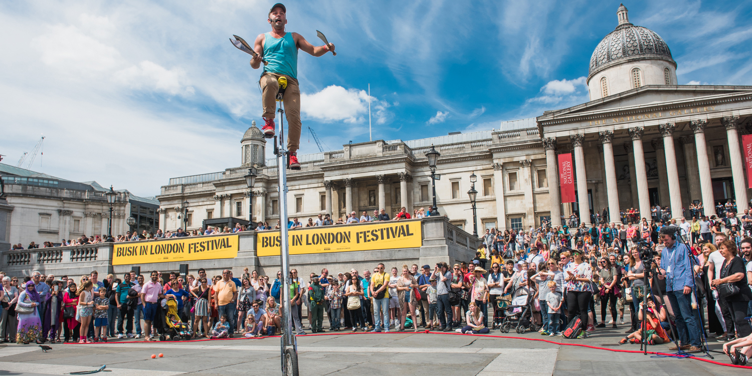 International Busking Day and Busk in London Festival London City Hall