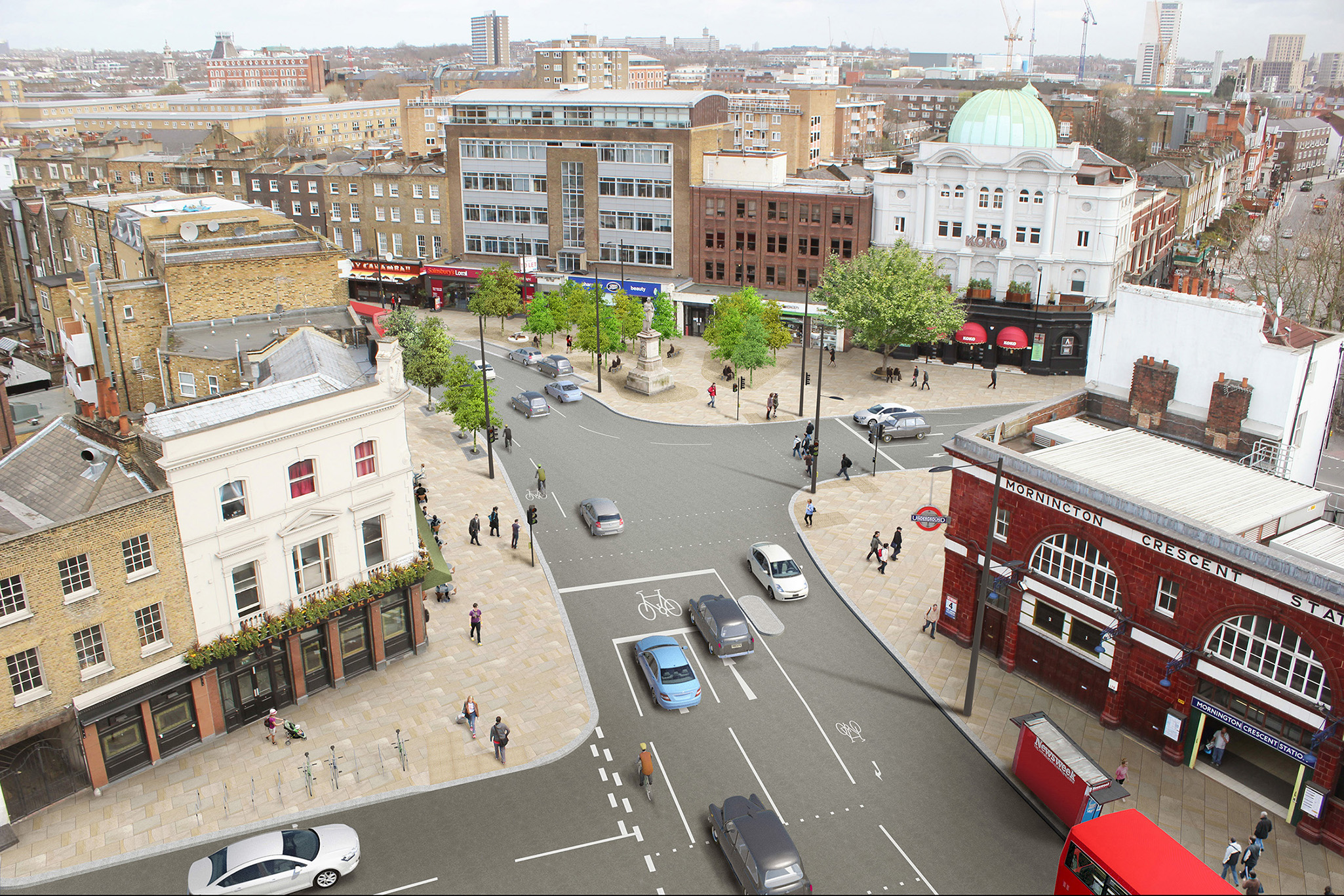 Regeneration Project Camden Town London City Hall