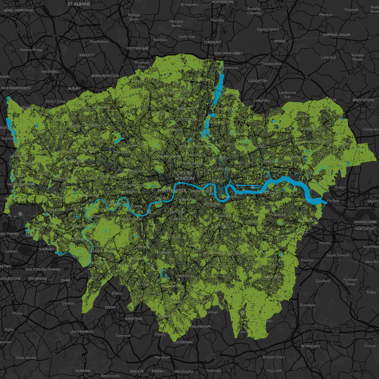 Green infrastructure maps and tools London City Hall Natural England Green Infrastructure Map