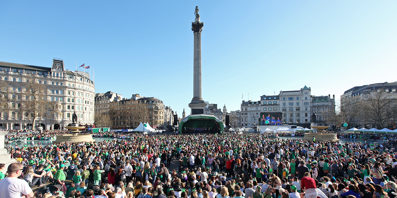 St Patricks Day Festival And Parade 2016 London City Hall 