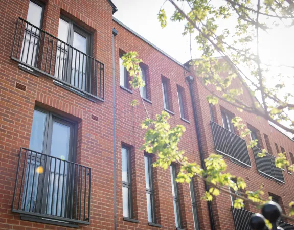 Redbrick social housing in Brent