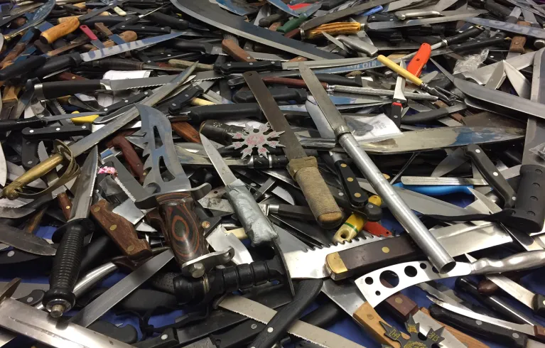 Knife amnesty