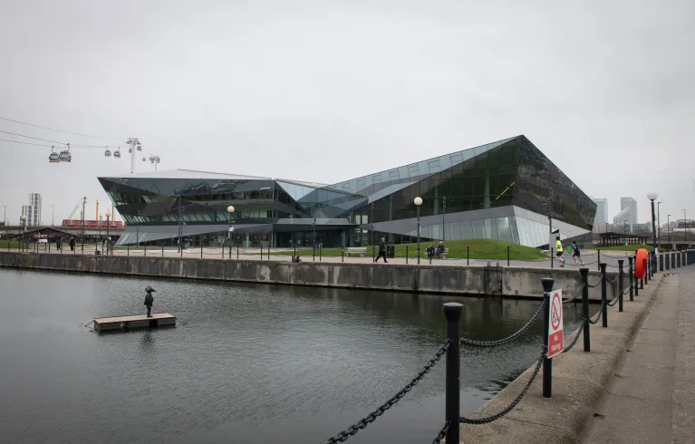 City Hall building at Royal Docks
