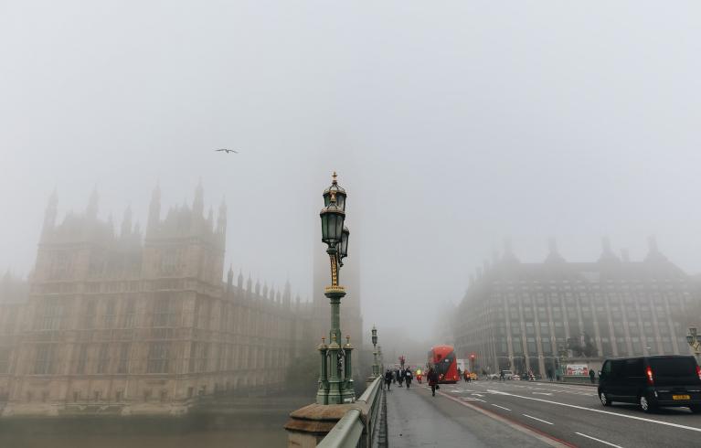 Smog in London