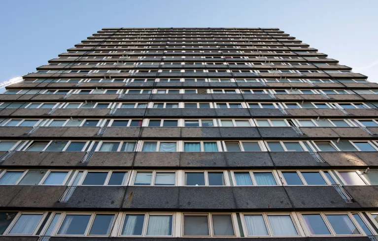 Agar Grove estate building