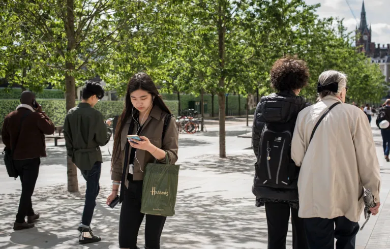Londoners in King's Cross