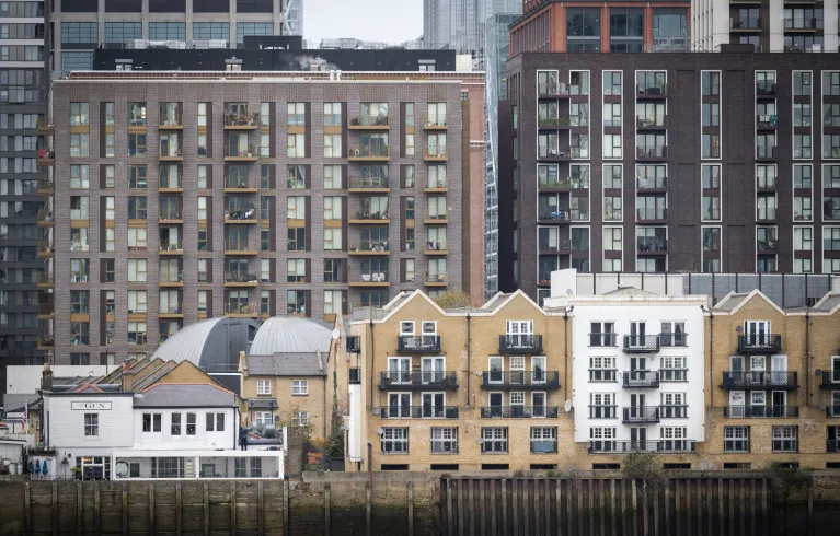 Royal India Docks Skyline