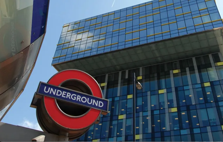 London underground sign