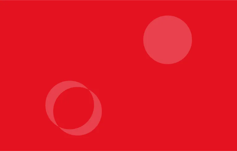 Light red circles on a red background