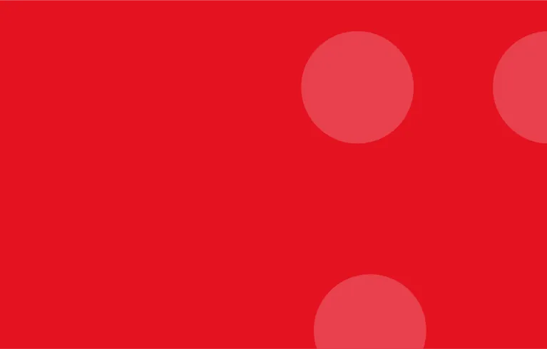 Light red circles on a red background