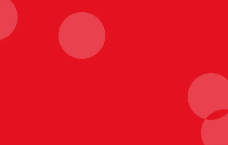 Light red circles on a red background