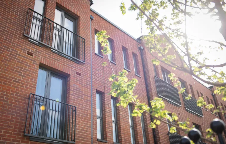 Redbrick social housing in Brent