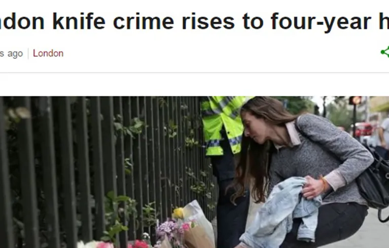 Youth violence in London