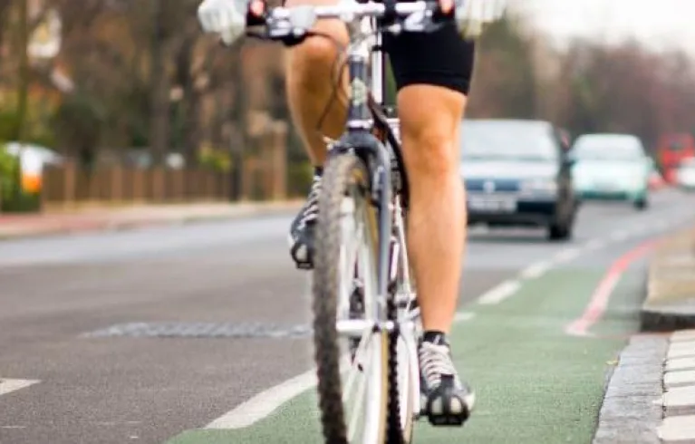 Cycling and walking