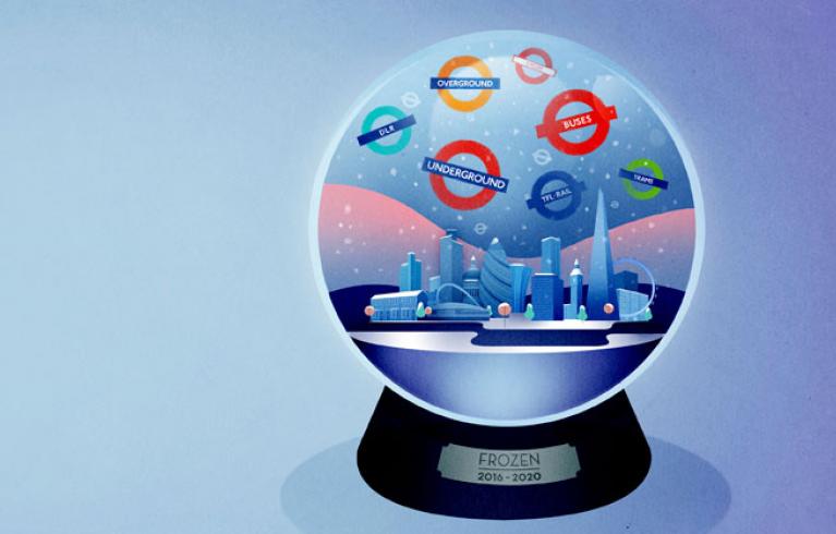 tfl snow globe