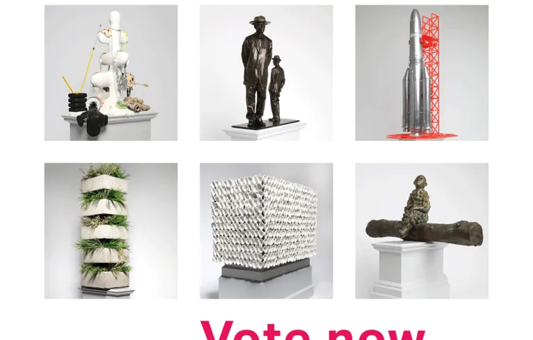 Image of all the artwork for the Fourth Plinth
