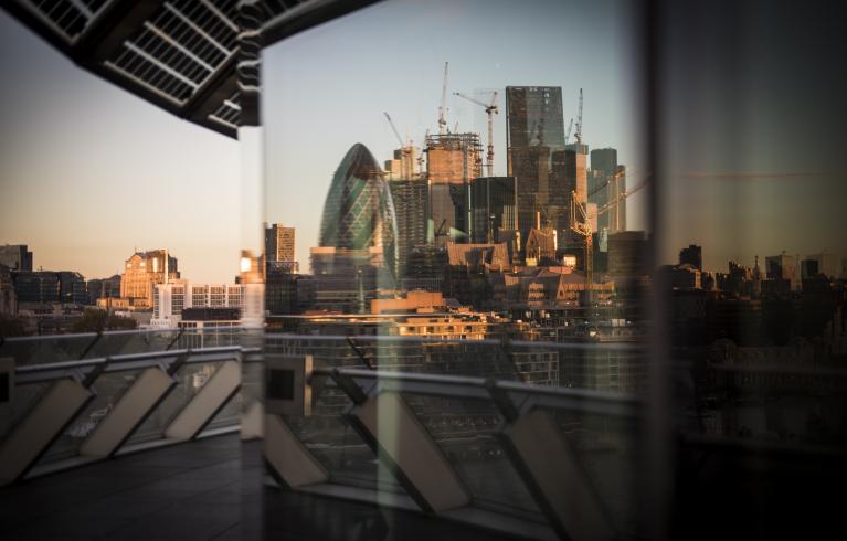 City of London skyline