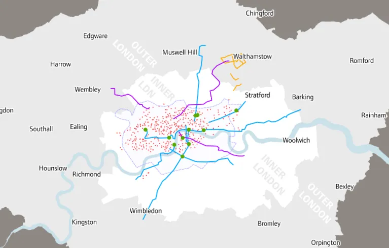 Mayor's cycling schemes 2016