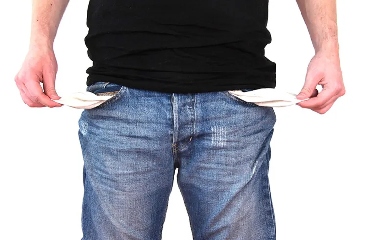 No money