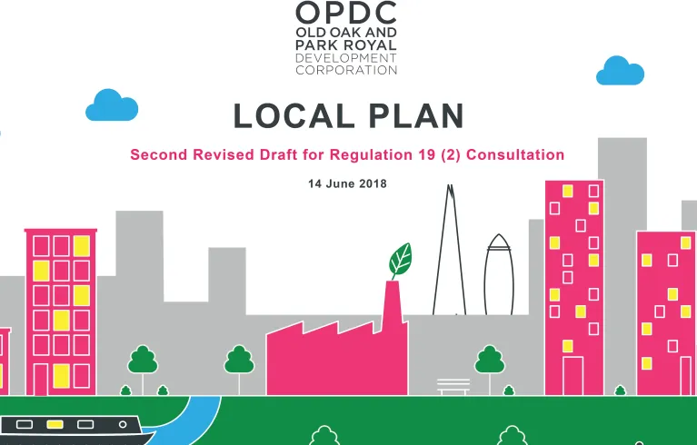 OPDC Local plan 2018 front cover 