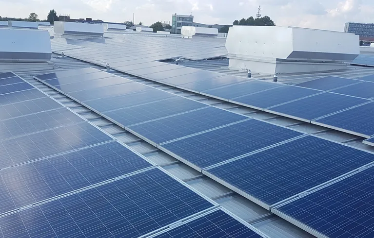 OPDC event solar panels
