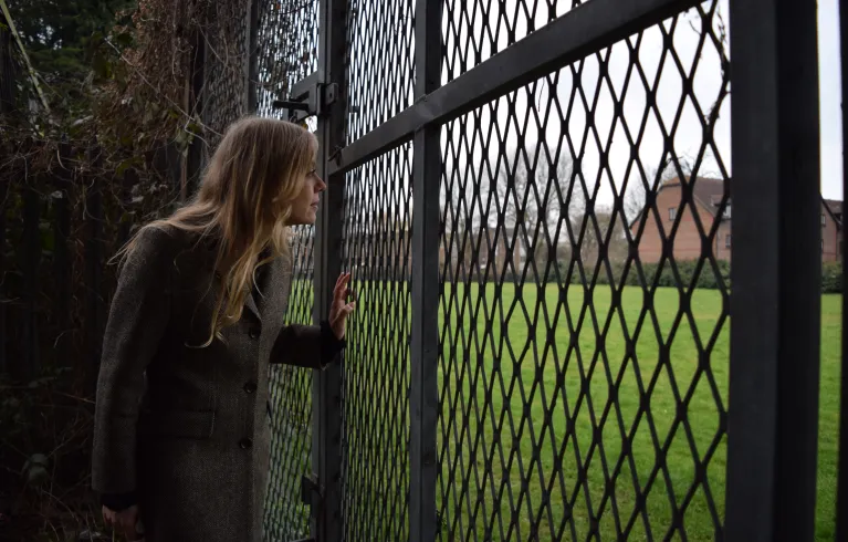 Sian Berry at Barnfield Youth Centre