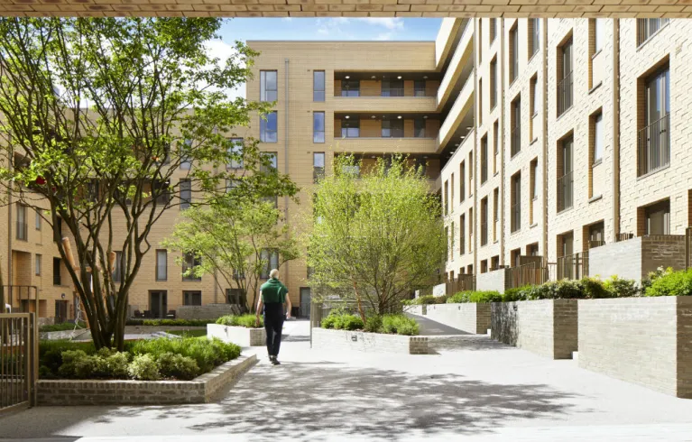 CGI of St John's Hill estate