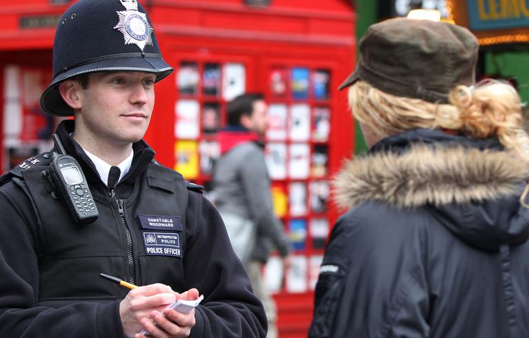Stop and search