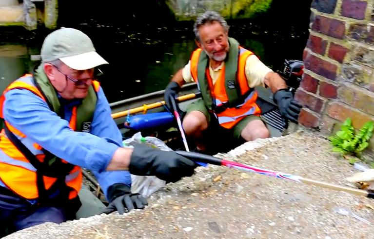 Canal clean-up