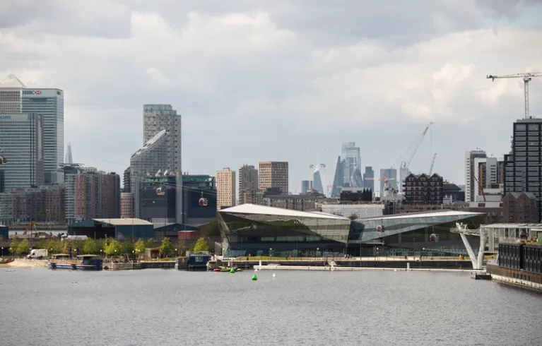 City Hall, Crystal Building skyline