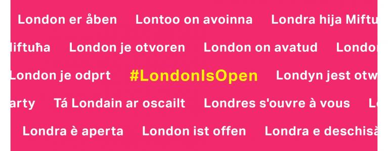 London is Open European languages