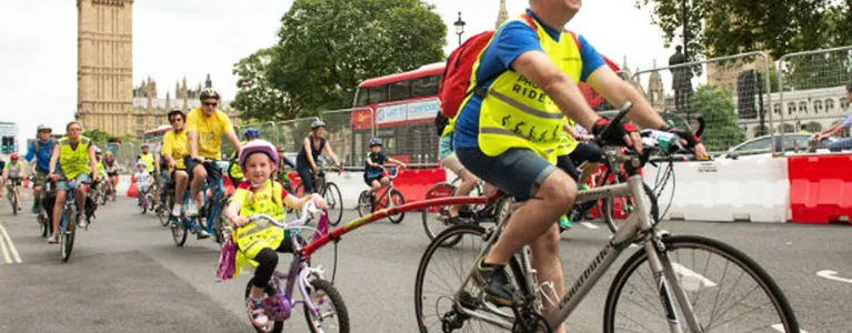 Ride London participants