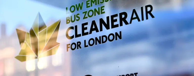 Sadiq with a Zero Emissions bus