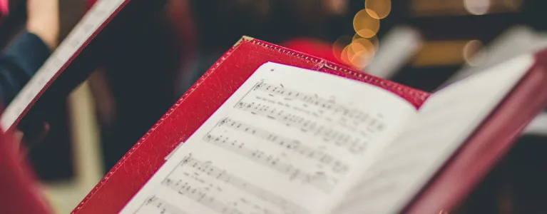 Carol music sheet