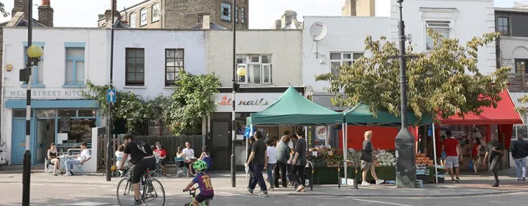 An East London High street