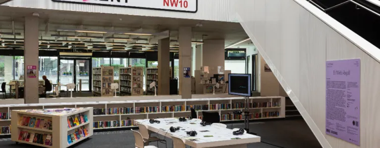 BrentBiennial1 growing up brent indoor library made
