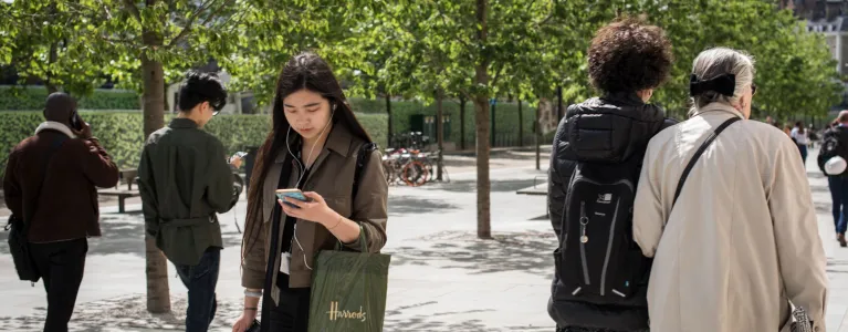 Londoners in King's Cross