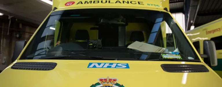 London Ambulance Vehicle