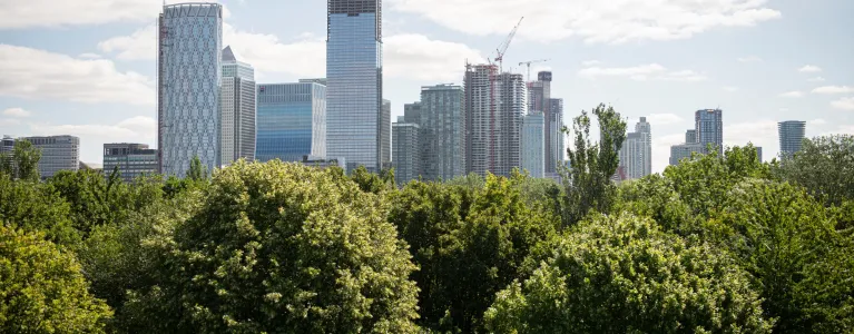 London skyline
