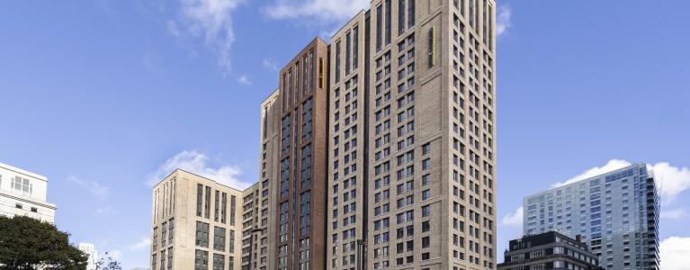 Exterior street view of London Hayloft Point building