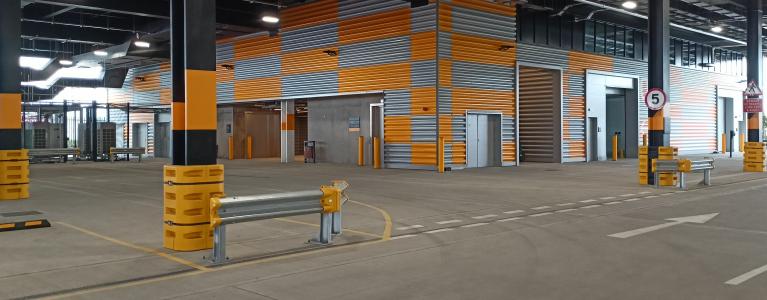 ground floor loading bay of industrial building in Barking
