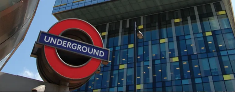 London underground sign