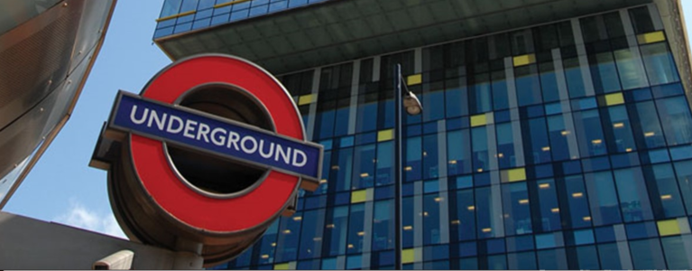 London underground sign