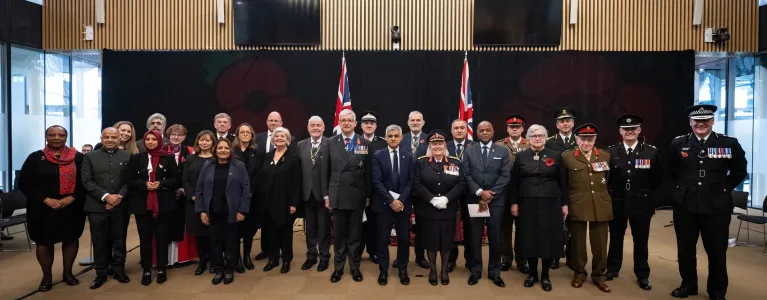 Remembrance Day 2023 group photo