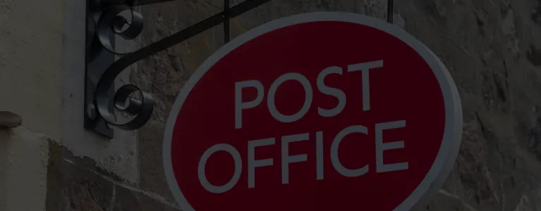 post office sign