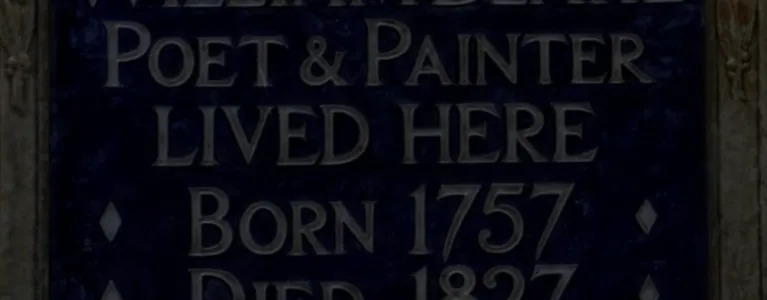 William Blake plaque