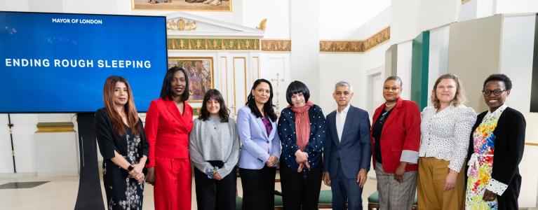 Sadiq Khan at Rough Sleeping Action Plan 2025 event launch