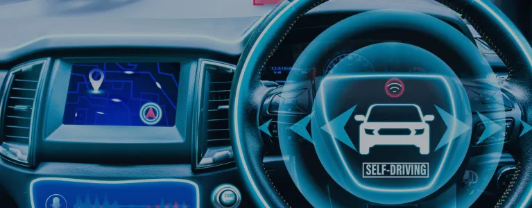 self driving car dashboard