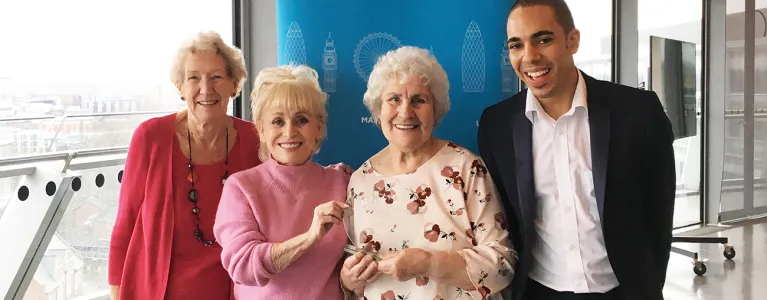 Barbara Windsor Team London Awards